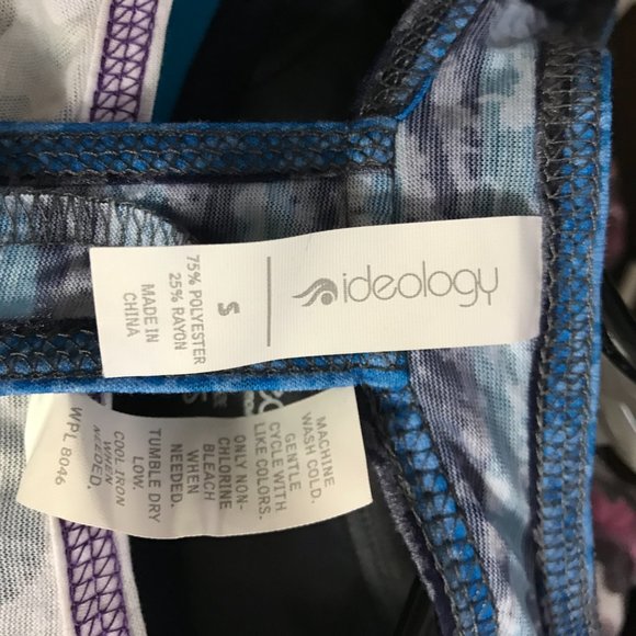 Ideology Striped T-Back Athletic Tank S - Picture 3 of 8